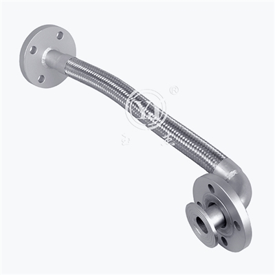 Stainless metal hose(Both ends of the flange end is 90��)